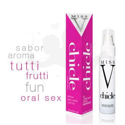 Gel Para Sexo Oral Sabor Chicle 50ml